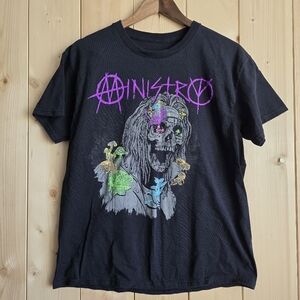 Ministry Mushroom North America 2024 Tour Band T-Shirt Medium